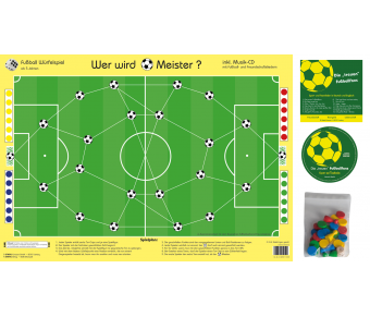 Fußball-Meister-Spiel Set