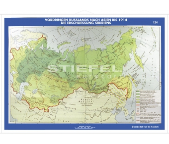 Vordringen Russlands nach Asien bis 1914 – Die Erschließung Sibiriens