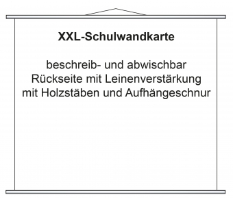 Deutschland/ naturräumliche Gliederung und Großlandschaften physisch