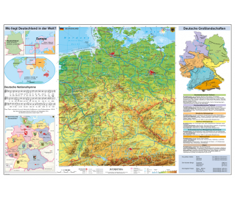Schreibunterlage Baden-Württemberg physisch / Deutschland physisch