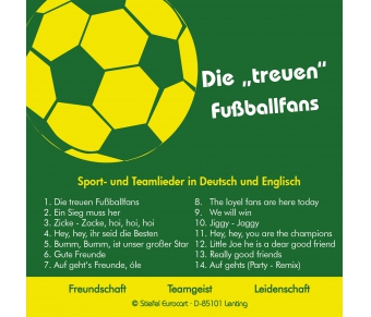 Musik-CD "Die treuen Fußballfans"