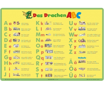 Bodenmatte "Das Drachen ABC"