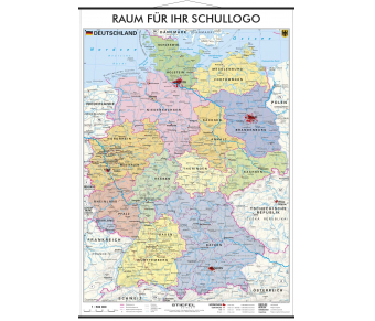 B1-Karte Deutschland politisch