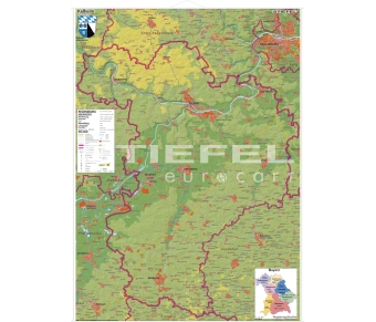 Landkreiskarte Kelheim