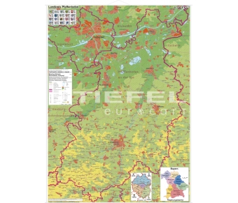 Landkreiskarte Pfaffenhofen