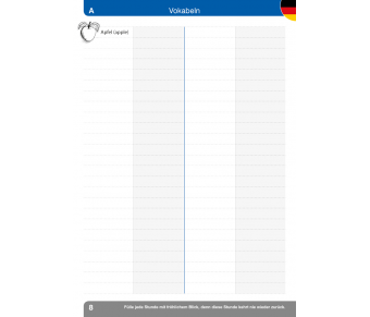 Deutsch Vokabel- und Übungsheft für Jung und Alt