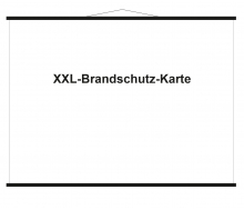 Deutschland, Europa und die Welt" XXL Brandschutzkarte