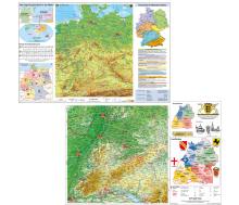 Schreibunterlage Baden-Württemberg physisch / Deutschland physisch