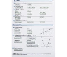 Dino Lernkarte Formelsammlung Algebra I