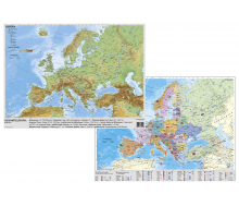 Europa physisch und politisch Softtouch