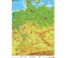Fototapete Deutschland physisch