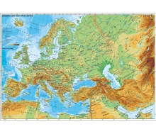 Fototapete Europa und der Nahe Osten physisch