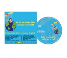 Die Welt / Kinderweltkarte mit Musik-CD
