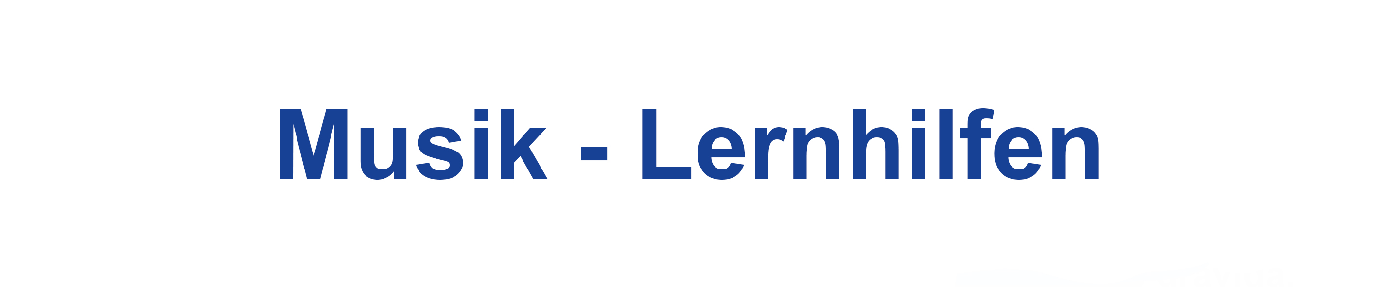 Musik Lernhilfen